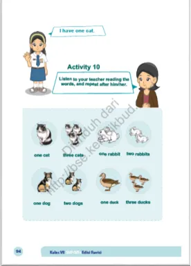 Figure 10. Activity 9 drills the students how to construct sentences