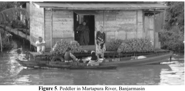 Figure 3    . Washing (left) and swimming (right) in Martapura River, Banjarmasin Courtesy of MI Ririk Winandari  
