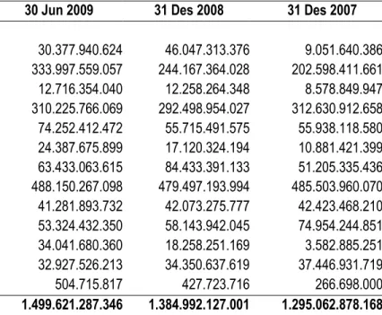 Tabel berikut ini menggambarkan ikhtisar data keuangan penting Perseroan untuk tahun yang berakhir  pada tanggal 31 Desember yang diambil dari laporan keuangan tahun 2007 – 2008 dan 30 Juni untuk  laporan keuangan tahun 2009 yang telah diaudit oleh Kantor 