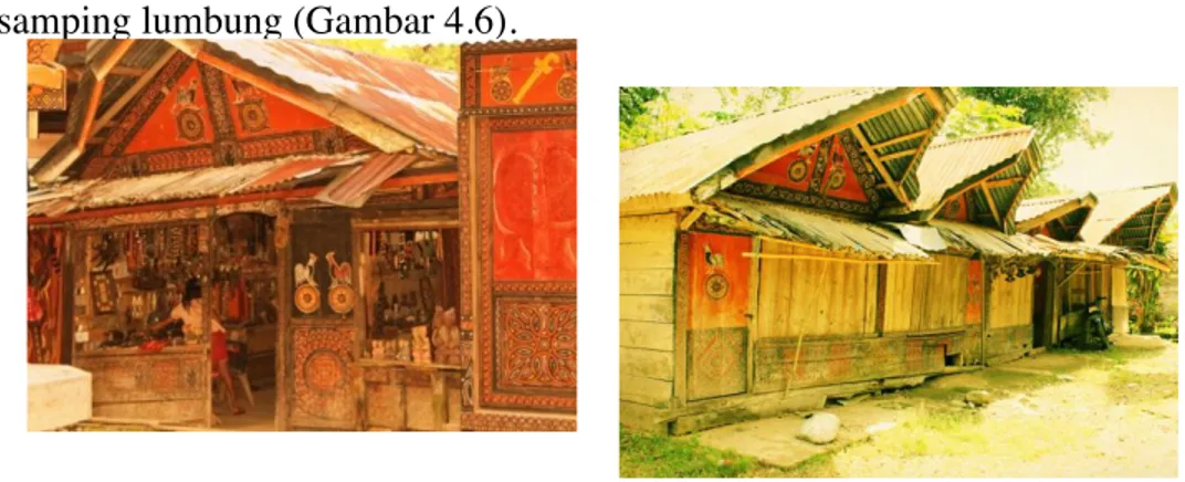 Gambar 1.5 Galeri seni pada kawasan kampung adat Tongkonan Pallawa’ 