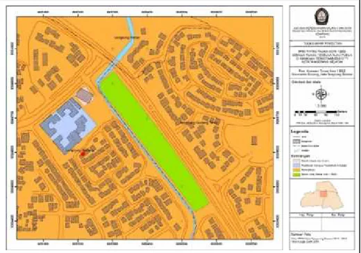 Gambar 1. Peta Administrasi Taman Kota 1 BSD