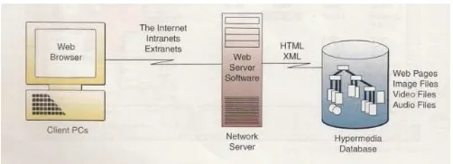 Gambar  1 Komponen Sistem Informasi Berbasis Web