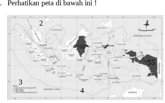 Gambar di atas menunjukkan proyeksi ….a.stereografisb.gnomonisc.sentral