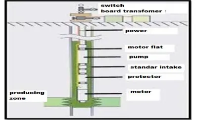 Gambar 3.4. Electric Submersible Pump (ESP) 
