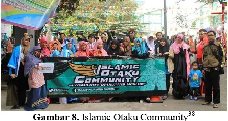 Gambar 8. Islamic Otaku Community38 