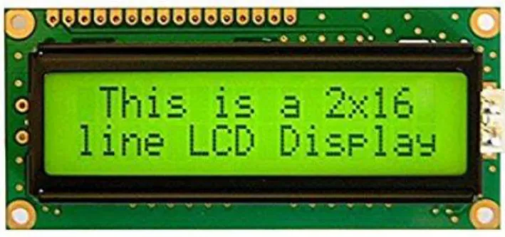 Gambar 2.7  LCD (Liquid Crystal Display) 
