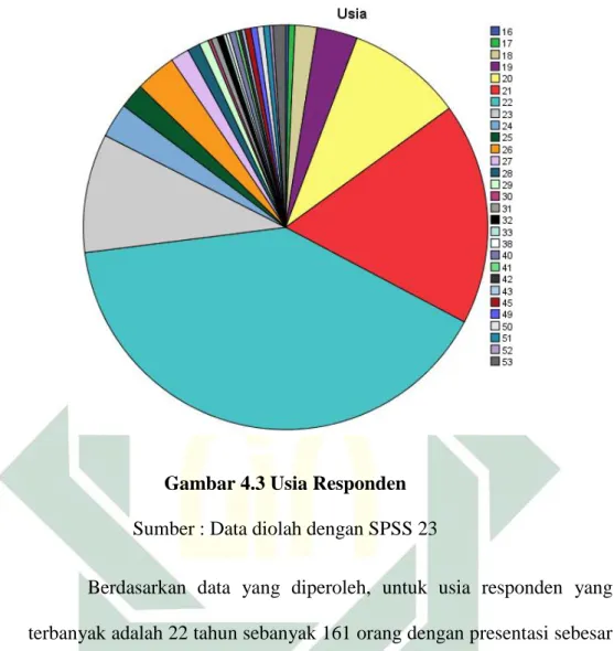 Gambar 4.3 Usia Responden 