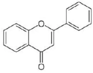 Gambar 2.2 Struktur Flavonoida 