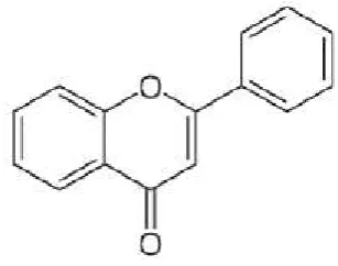 Gambar 2.2 Struktur Flavonoida 