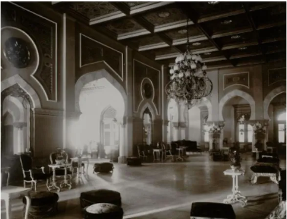 Gambar 5. Interior reception hall   Istana Maimun c. 1900  Sumber: KITLV 86752, 2019 