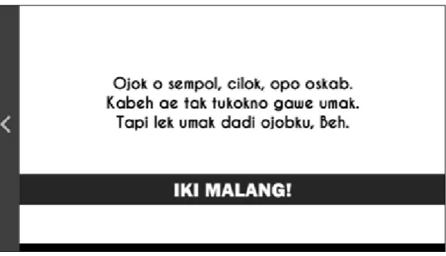 Figure 1. Walikan meme on Instagram (see example (4)). 