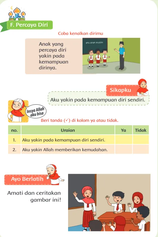 gambar ini! 73            Pendidikan Agama Islam dan Budi Pekerti