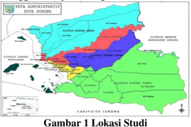 Gambar 1 Lokasi Studi  (Sumber: www.googlemaps.com) 