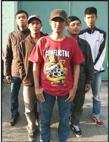 Gambar 4.4 Personil band Next For Stronger 