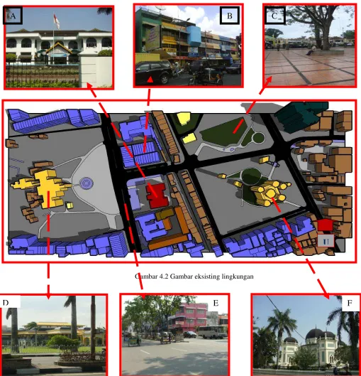 Gambar 4.2 Gambar eksisting lingkungan 