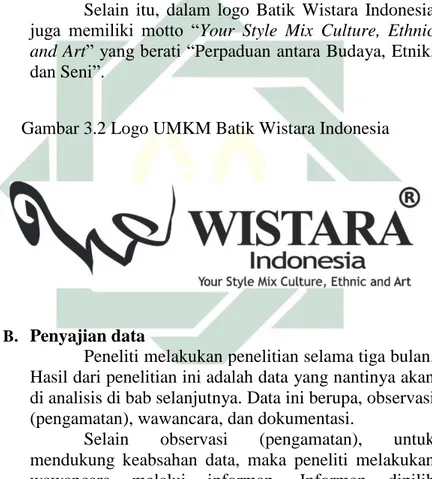 Gambar 3.2 Logo UMKM Batik Wistara Indonesia 