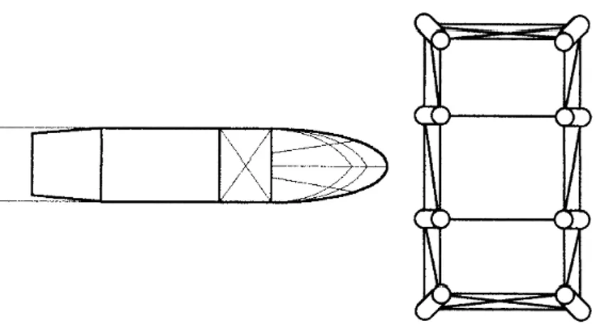 Gambar 1.2 Ilustrasi Skenario Tubrukan Kapal-Platform pada umumnya  (http://www.hse.gov.uk/research/rrpdf/rr220.pdf) 