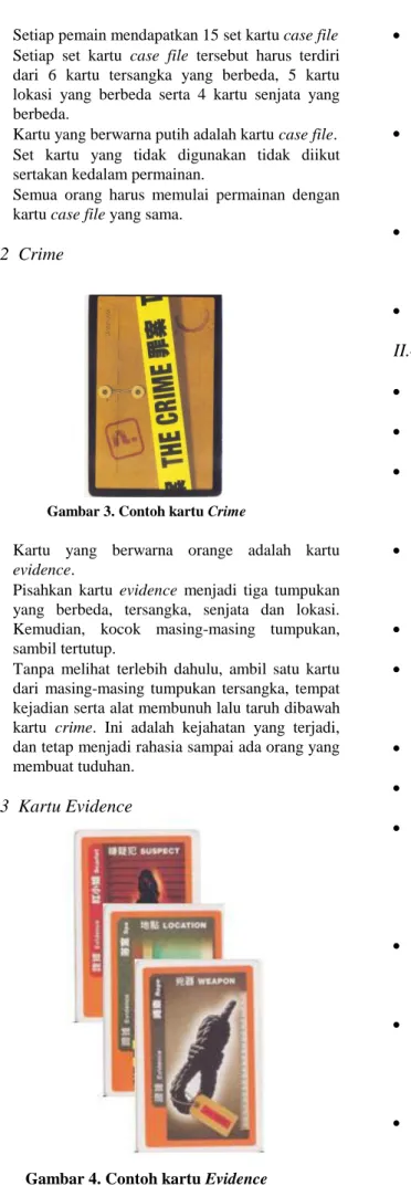 Gambar 3. Contoh kartu Crime 
