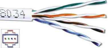 Gambar 3. Unshielded Twisted-Pair (UTP) (http://teknik-informatika.com/media-