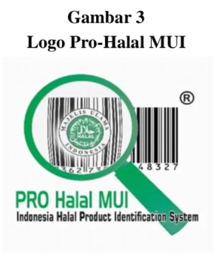 Gambar 3  Logo Pro-Halal MUI 