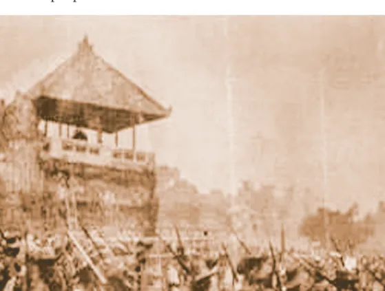 Gambar 6.6  Perlawanan Rakyat Bali dalam Pertempuran Puputan Margarana