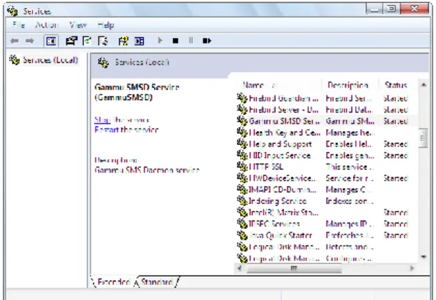 Gambar 5. Pengujian Web Server dan Database  Database  yang  sudah  terpasang  pada  komputer  setelah  di  jalankan  dapat  di  olah   tabel-tabelnya  menggunkan  administrasi  phpmyadmin 