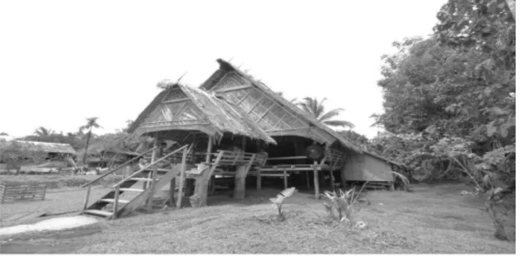 Gambar 1 Uma saurei Dusun Bajoja, Maileppet