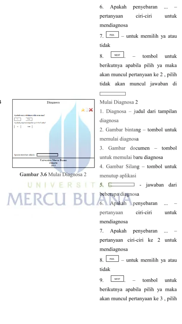 Gambar 3.6  Mulai Diagnosa 2 