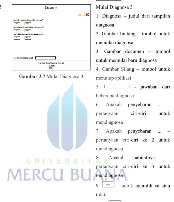 Gambar 3.7  Mulai Diagnosa 3 