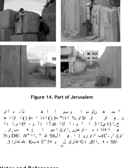Figure 14. Part of Jerusalem  