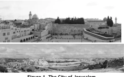 Figure 2. Ariel view of the Old City of Jerusalem 