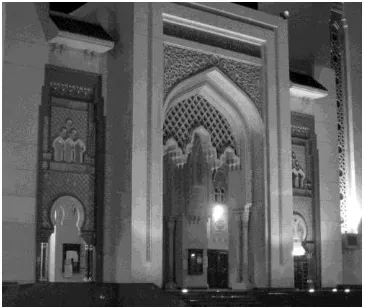 Figure 2. Masjid al-Maghfira entrance façade and portal 