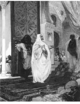Figure 4. Entering the Harem, 1870s. Georges Clairin. Oil on canvas 82 x 65 cm. The Walter Art Gallery, Baltimore, Maryland