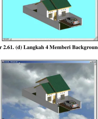 Gambar 2.61. (e) Langkah 5 Memberi Background Objek.