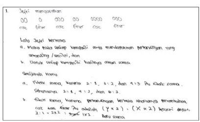 Figure 3. Example of Students-Group Answer on Critical Thinking Problems  