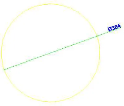 Gambar 4.6 Alas reaktor