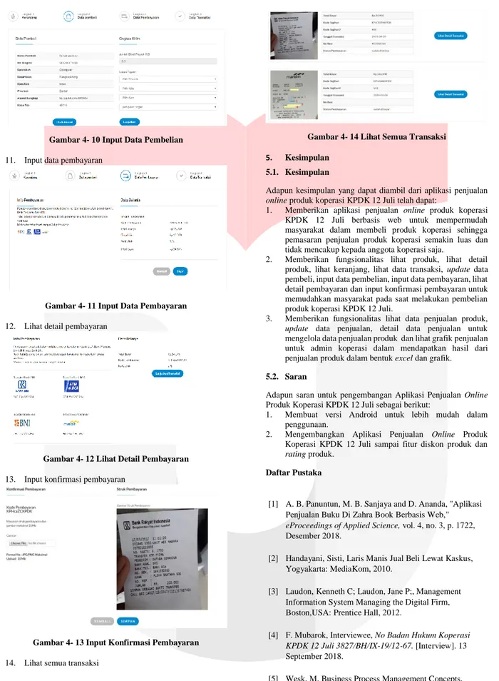 Gambar 4- 10 Input Data Pembelian 