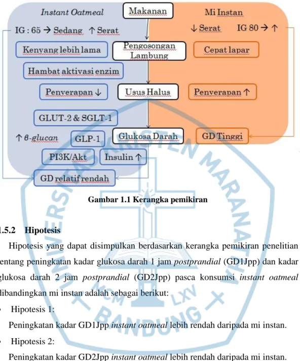 Gambar 1.1 Kerangka pemikiran 