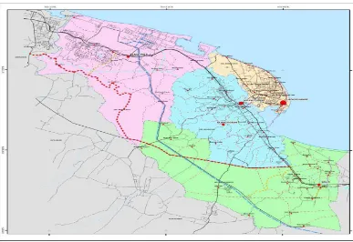 Gambar 3.2. Peta Administrasi Kota Lhokseumawe 