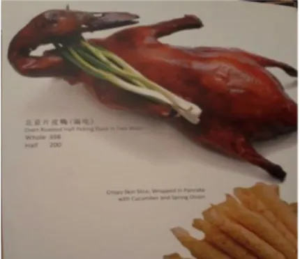 Gambar 3.4 Menu Oven Roasted Half Peking Duck 