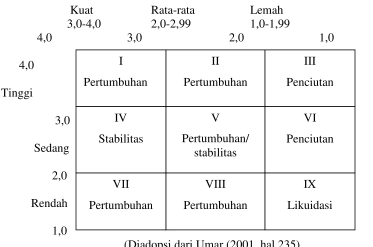 Tabel 1. Matriks EFAS 