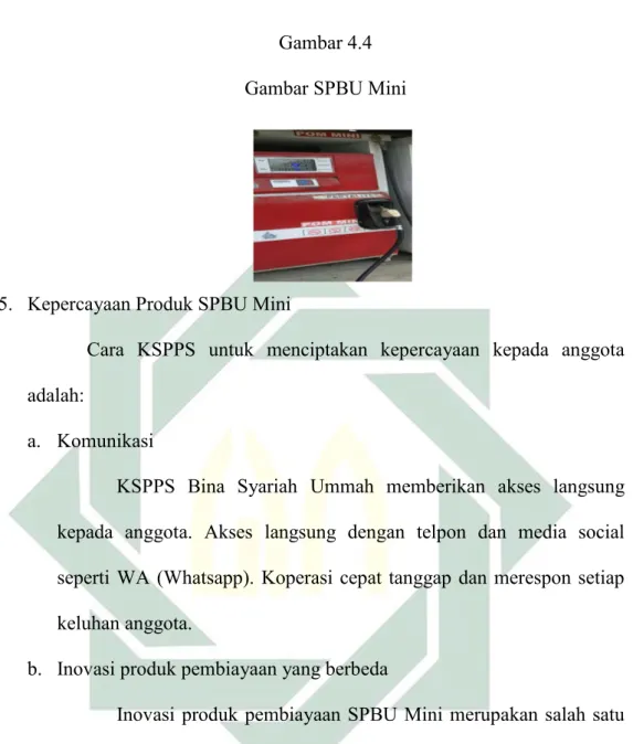 Gambar 4.4  Gambar SPBU Mini 