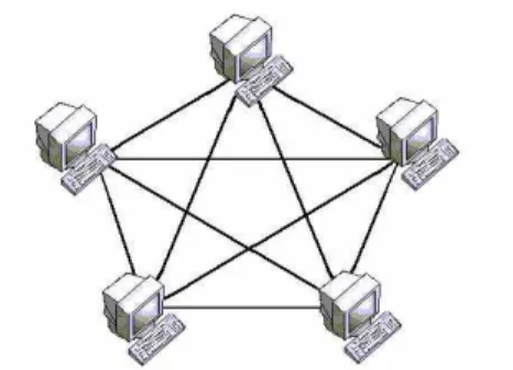 Gambar 2.14 Topologi Mesh 