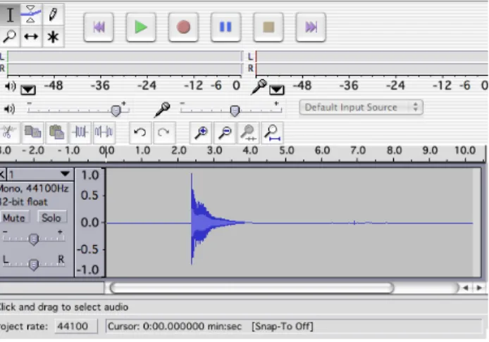 Gambar 3.1. Audacity 