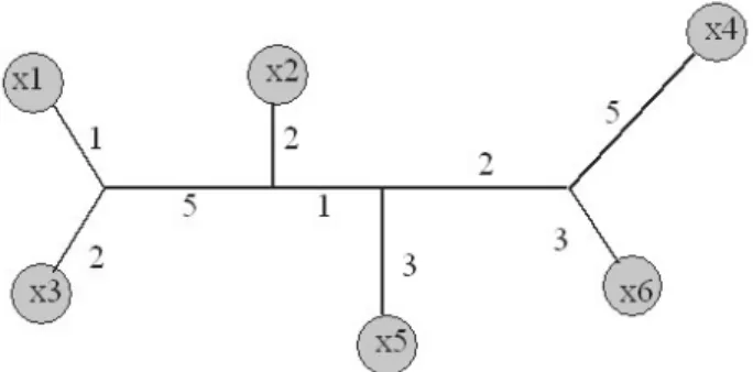 Gambar 6. Phylogenetic tree dari 5 spesies/OTU 
