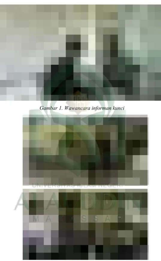 Gambar 1. Wawancara informan kunci 