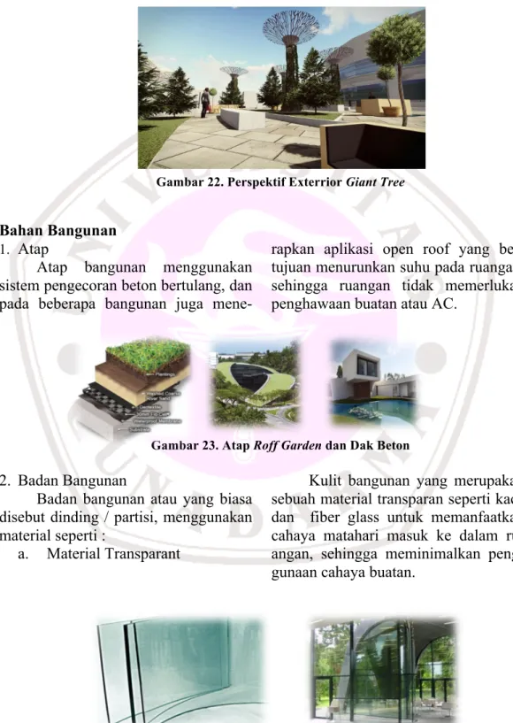 Gambar 22. Perspektif Exterrior Giant Tree 