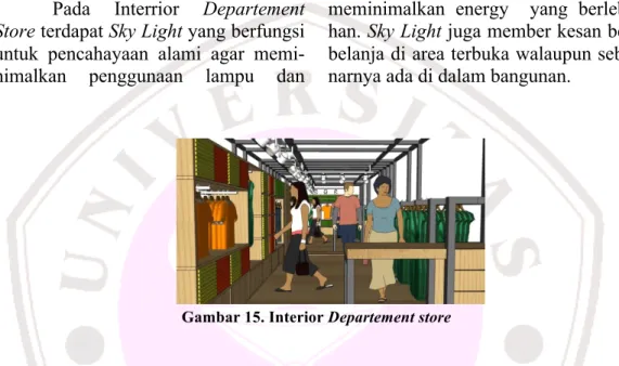 Gambar 16. Interior Cafetaria 
