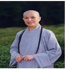 Gambar 5.1 :  Master Chen Yen, pendiri Tzu Chi yang saat ini menetap di Hualien, Taiwan (Sumber : Dokumentasi Budha Tzu Chi Medan, 2016) 