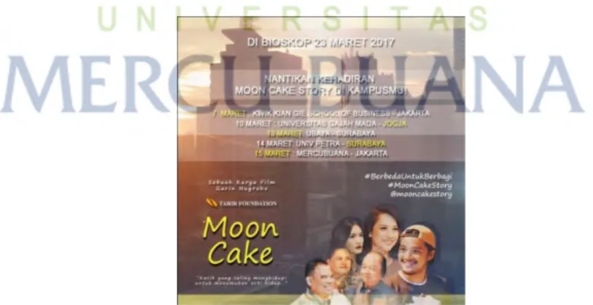 Gambar 4.2 Desain countdown untuk jadwal tayang film “Moon Cake” 